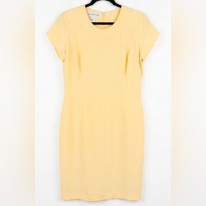 Jones New York 100% Silk Sheath Dress – Size 10